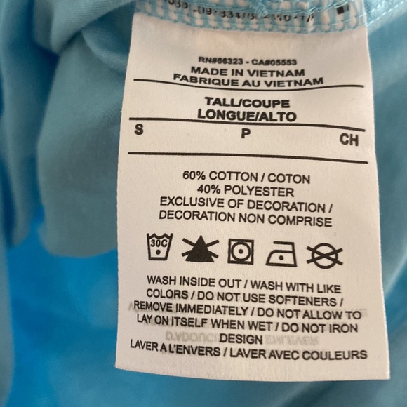 Nike Men’s Dri-Fit Player Blue Striped Golf Polo Shirt Standard Fit Size S NWT - Picture 8 of 8